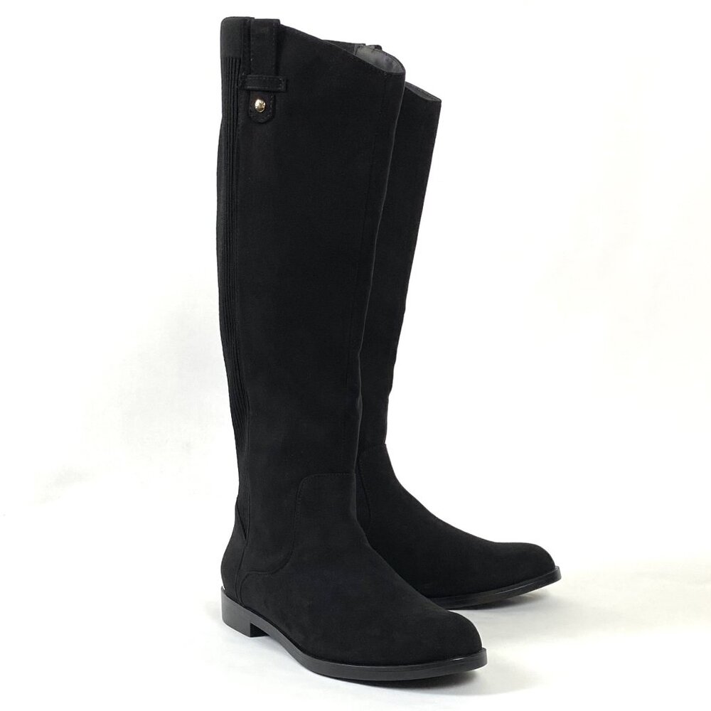 New Kenneth Cole Reaction Black Soozie Stretch Tall Boot 8.5